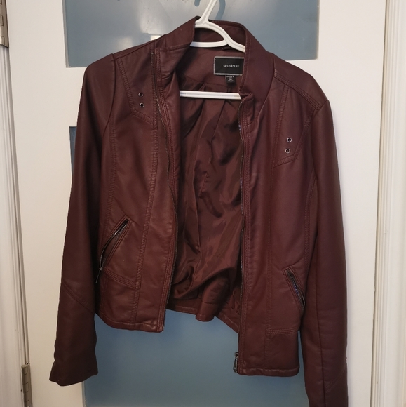 Le Chateau leather jacket - Picture 2 of 4
